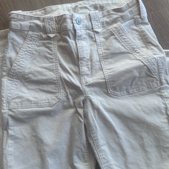 American Eagle Festival Flares Cream Corduroy - Picture 5 of 6